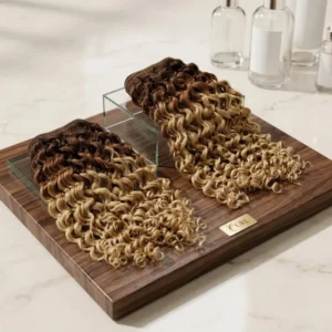 Curly Colored Wefts