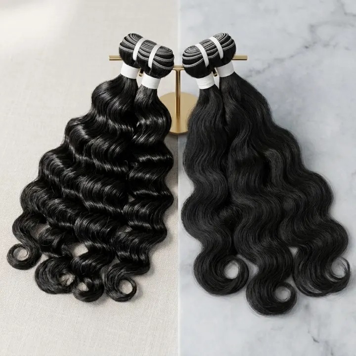 Double Drawn Raw Curly