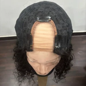 natural curly u part wig