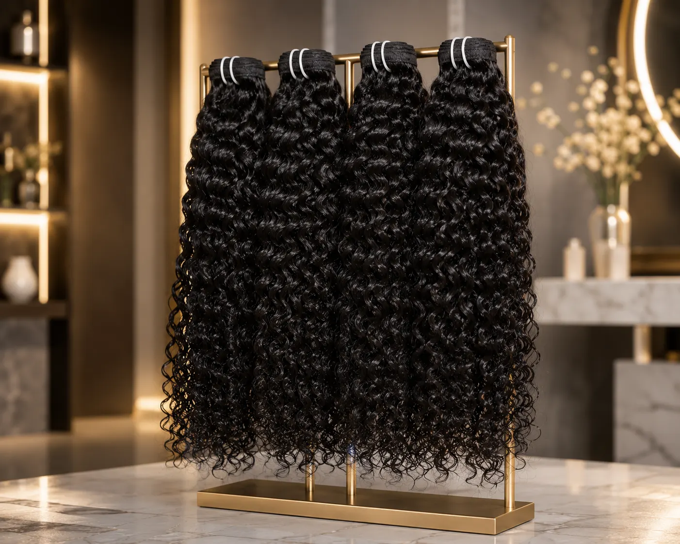 Natural Curly Wefts