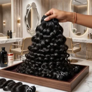 Raw Bouncy Hair