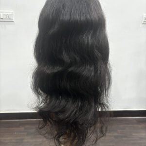 raw indian natural wavy lace closure – soft s wave finish for seamless installs