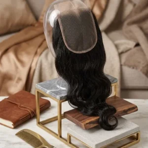 4x4 Wavy HD Lace Closure