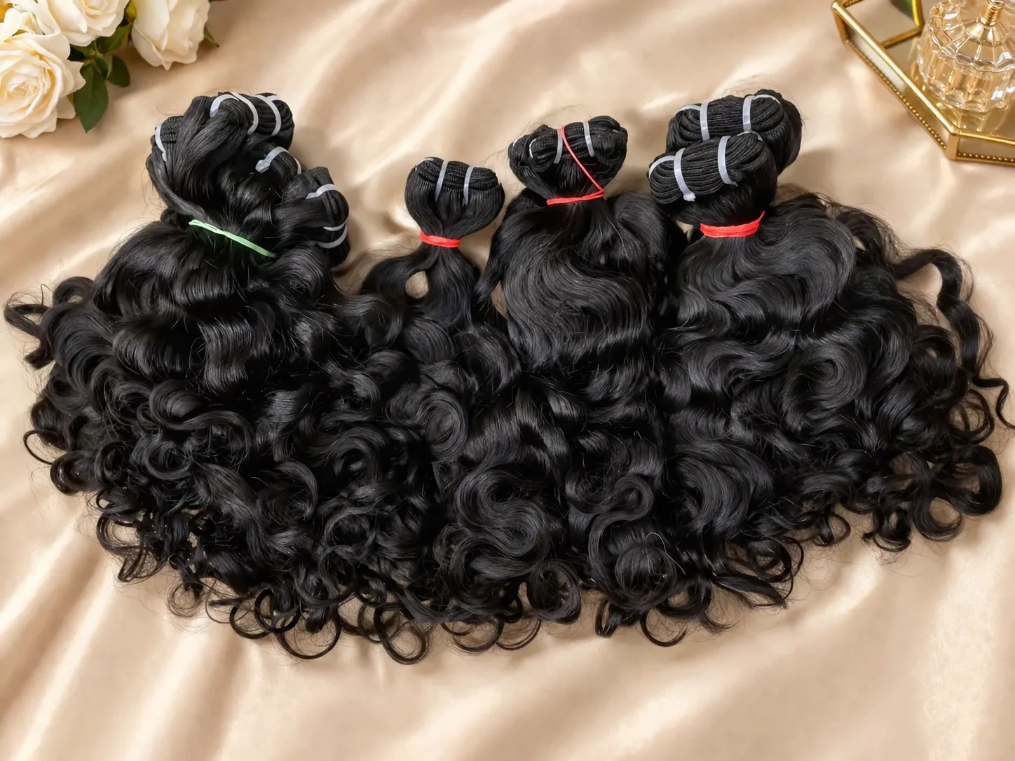 Mink Temple Hair