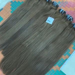 machine weft hair