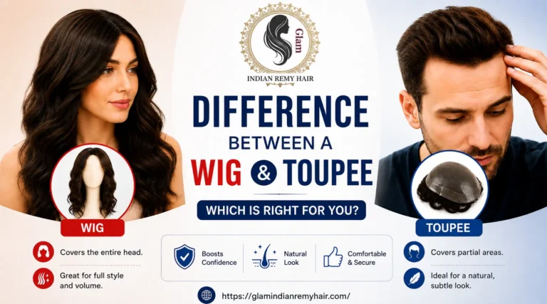 Difference Between a Wig and a Toupee