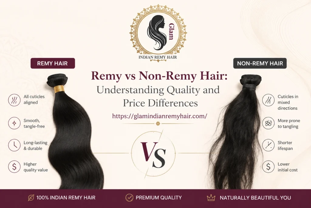 difference between remy and aremy hair